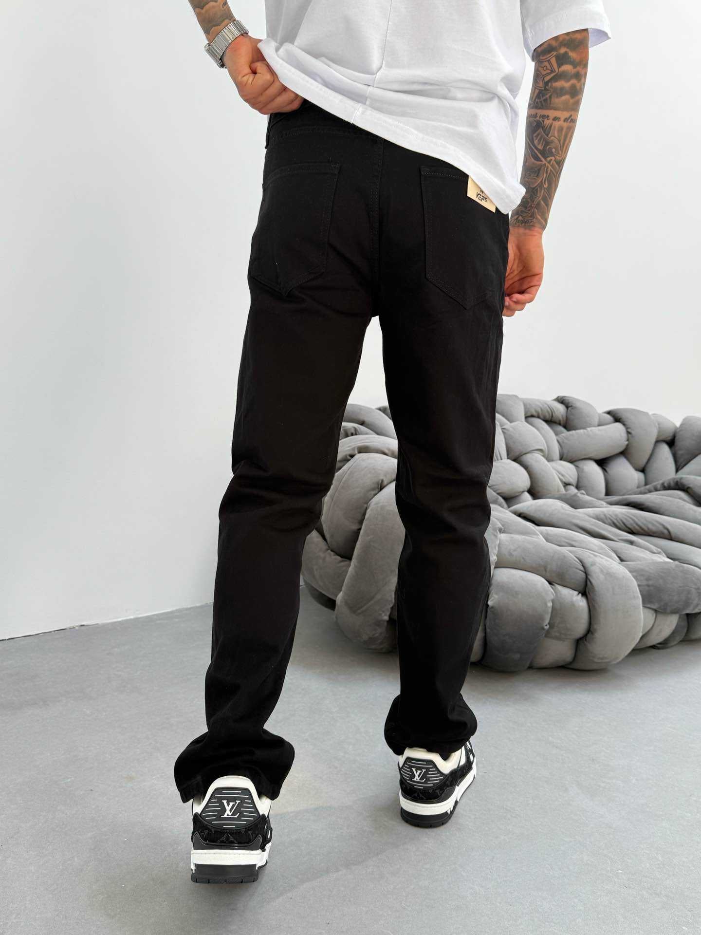 PREMIUM BLACK CARGO PANTS