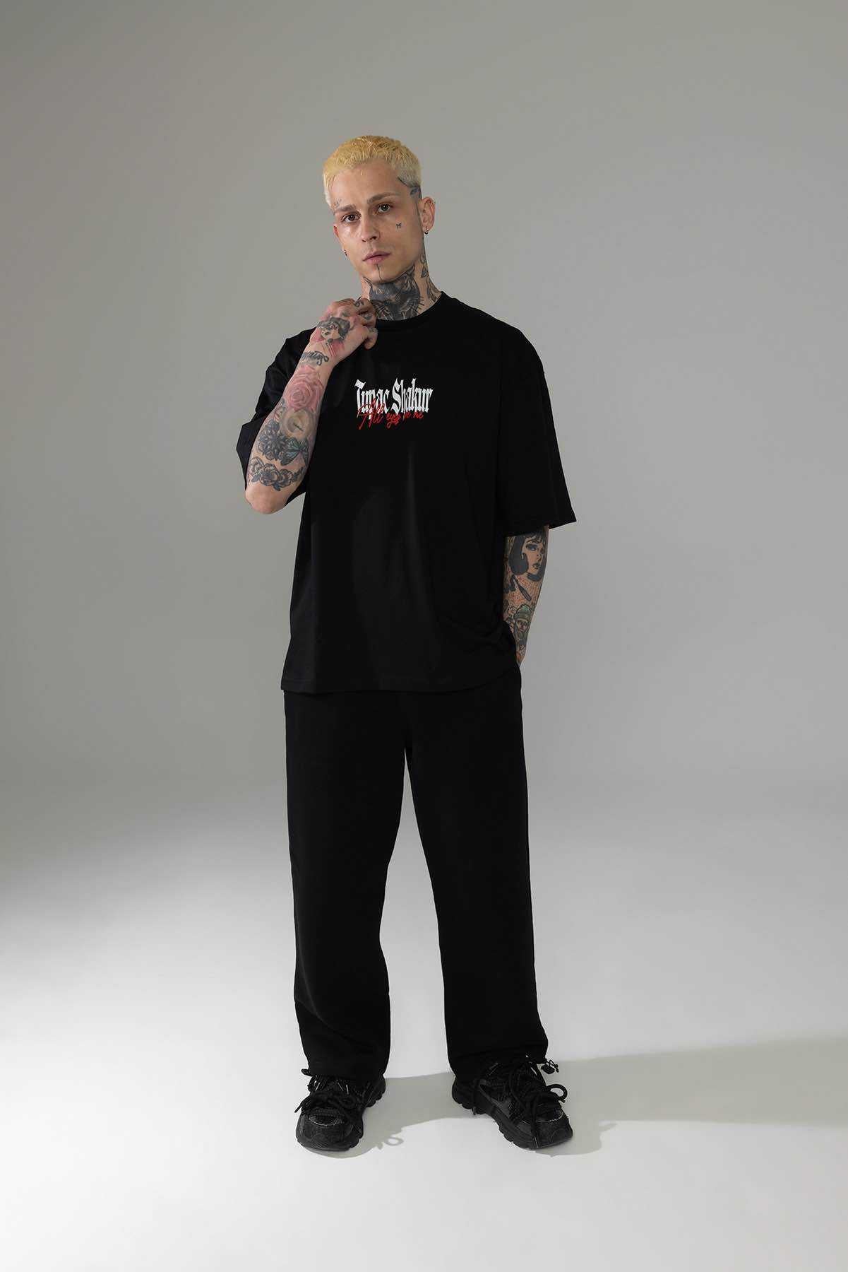 TUPAC SHAKUR BLACK T-SHIRT