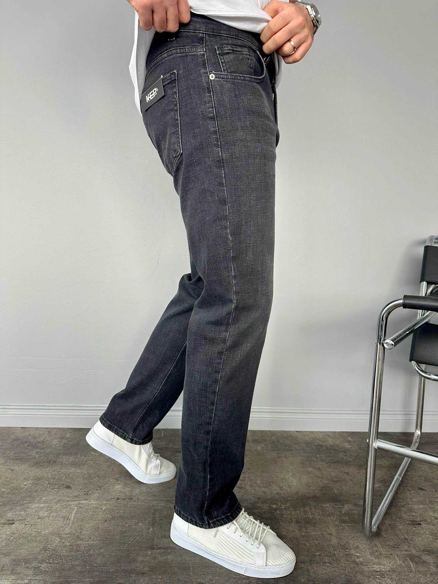 STONEWASHED GRAY REGULAR FIT JEAN
