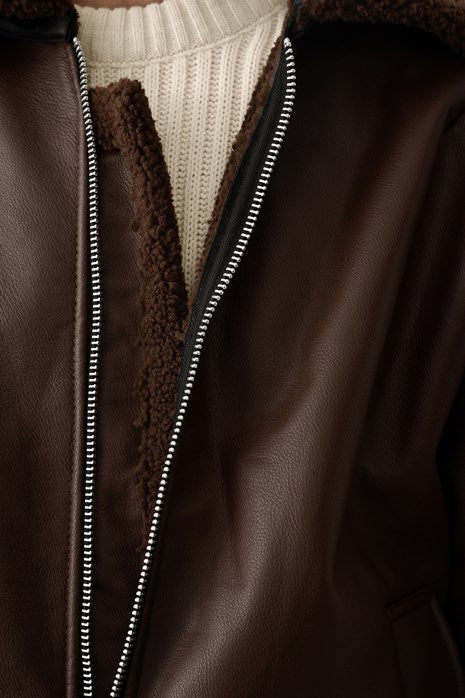PREMIUM SHEARLING JACKET (4 COLOR)