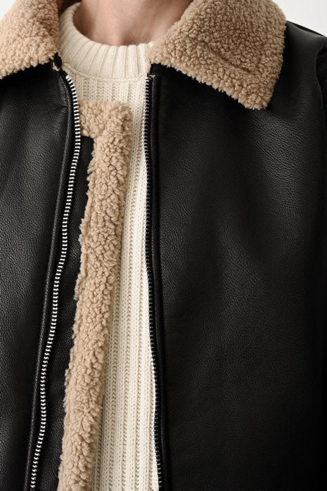 PREMIUM SHEARLING JACKET (4 COLOR)