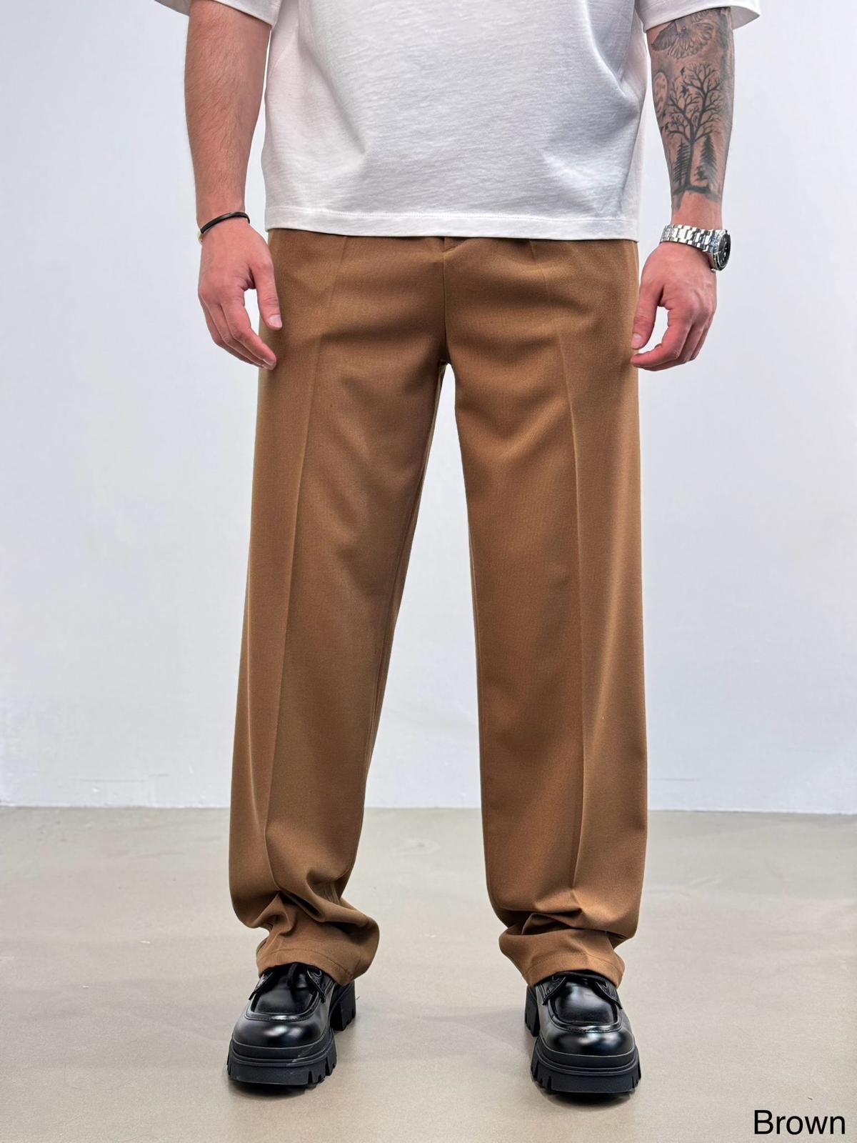 BAGGY FORMAL PANTS (5 COLOR)