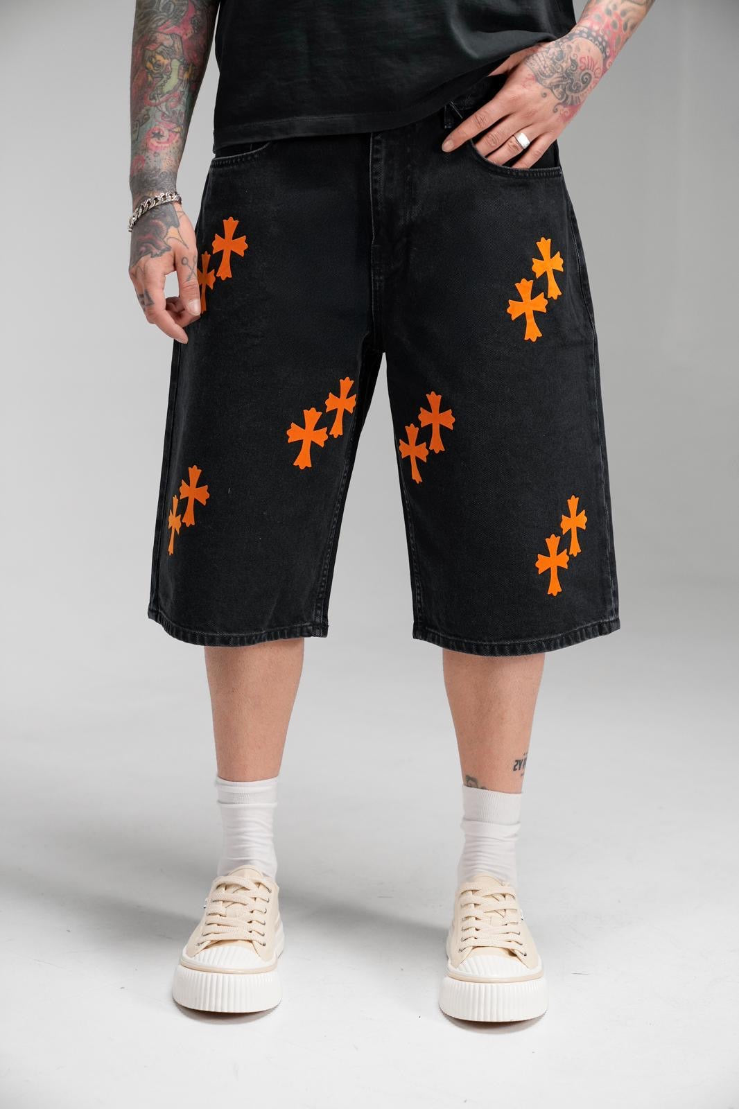 CROSS BLACK JORT