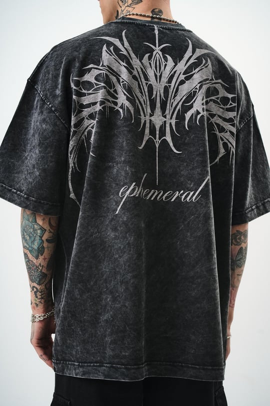 EPHEMERAL WASHED T-SHIRT(2 COLOR)