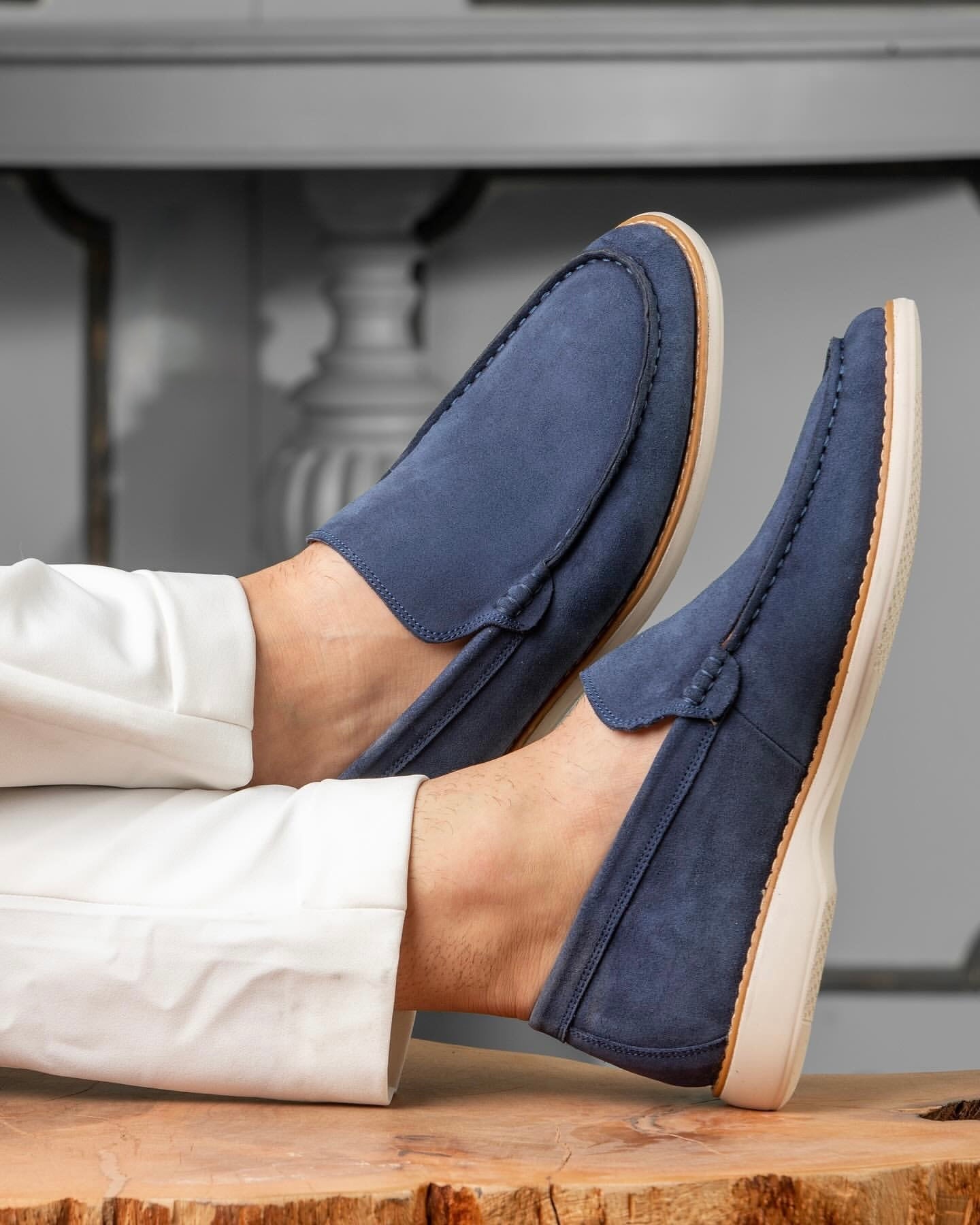 PREMIUM NAVI LOAFERS