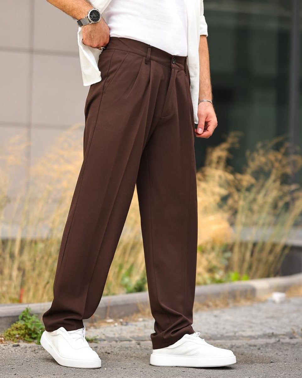 STRAIGHT CUT SEMI FORMAL PANTS