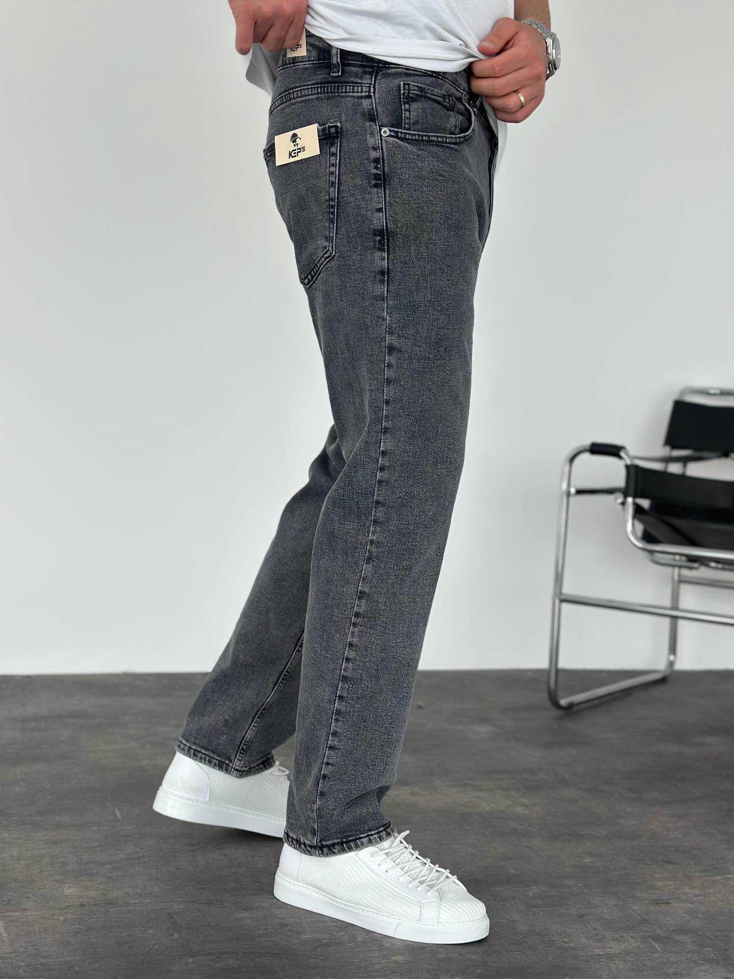 WASHED GRAY REGULAR FIT JEAN