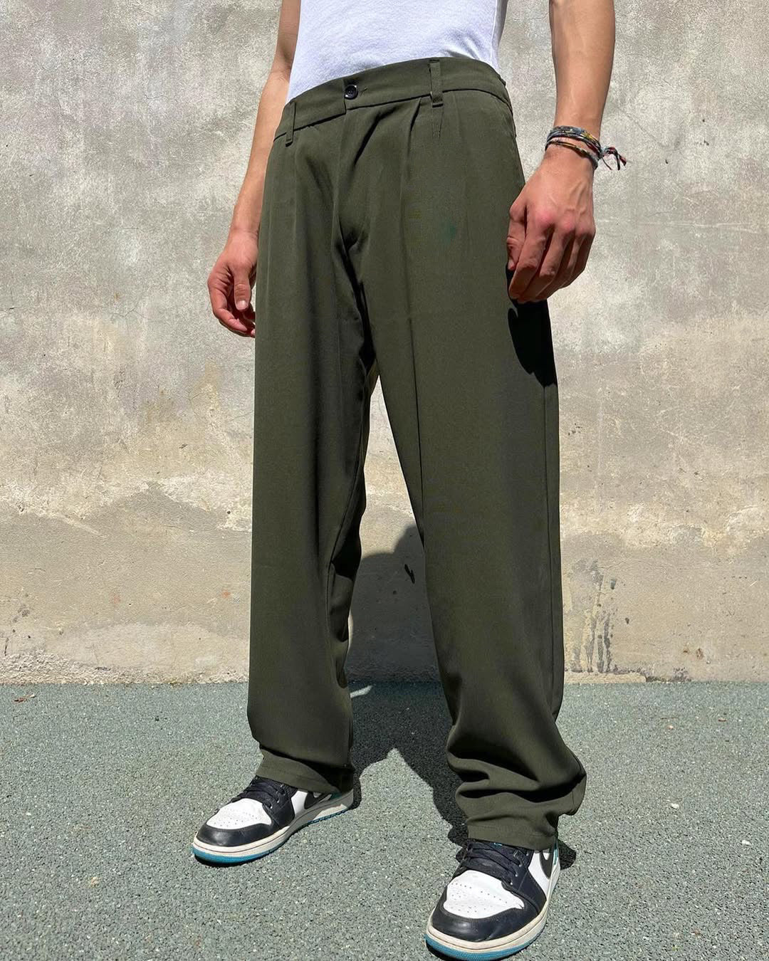 STRAIGHT CUT SEMI FORMAL PANTS