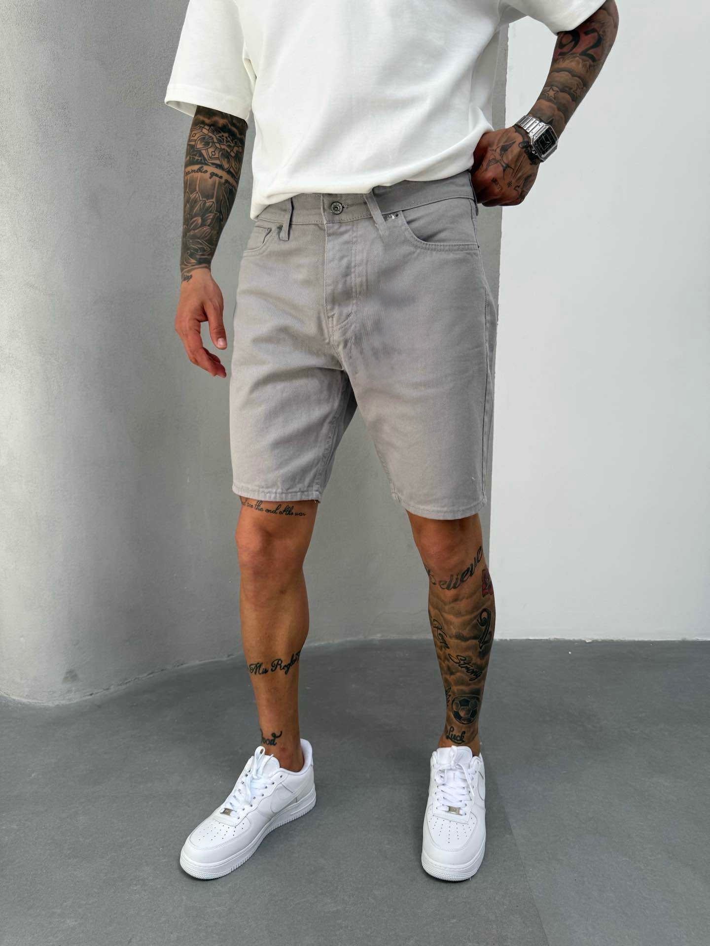 GRAY PREMIUM SHORT