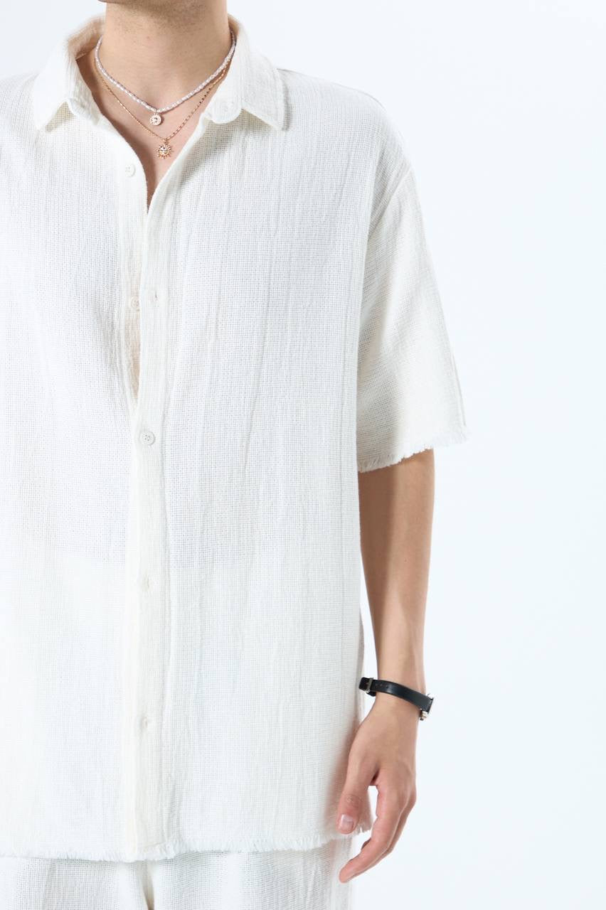 WHITE LINEN SET
