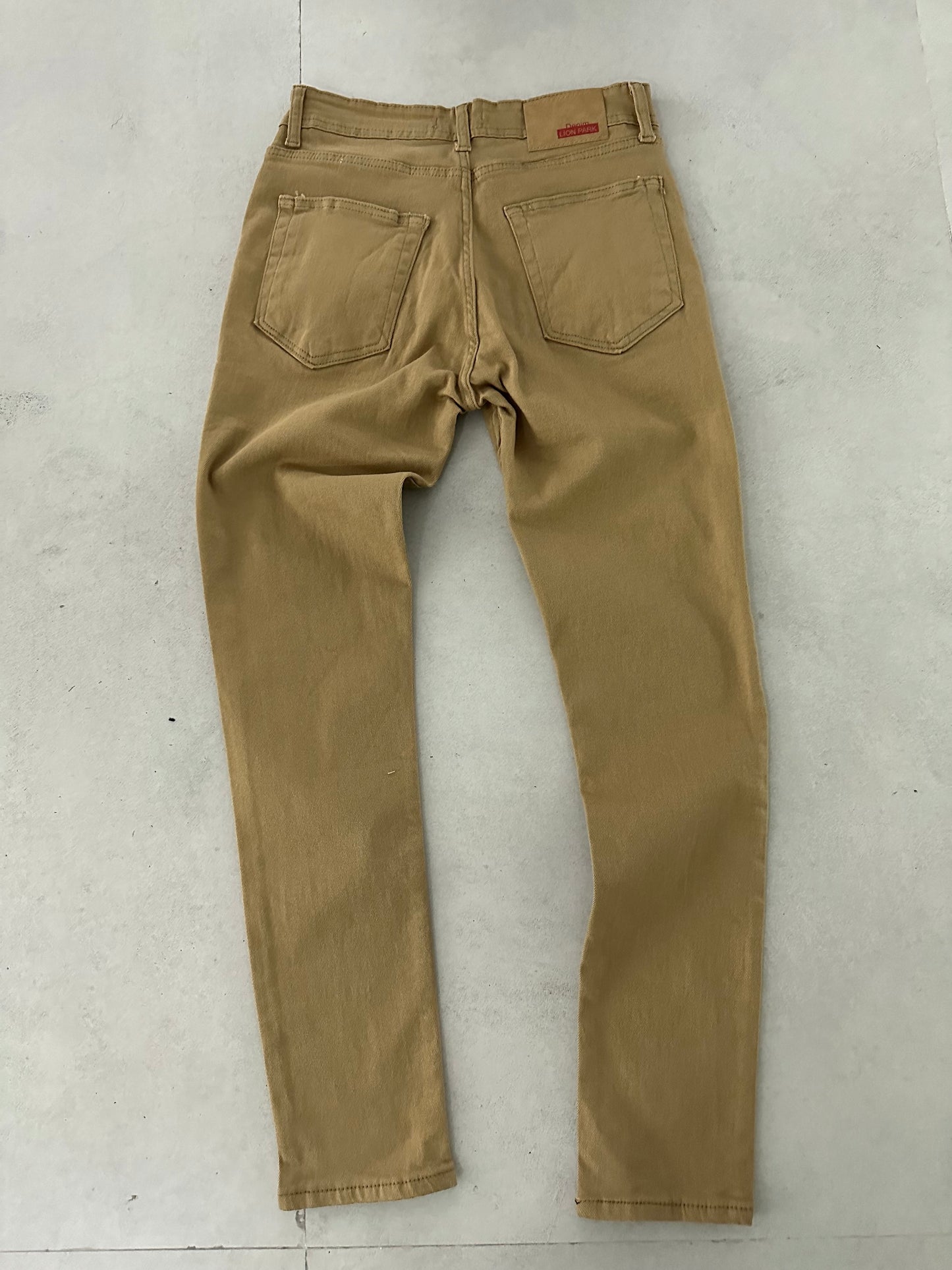MUSTARD COLOR FIT JEAN