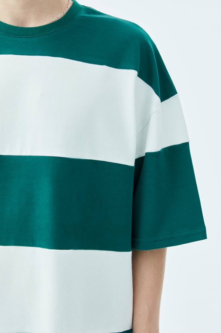 OVERSIZED STRIPED T-SHIRT