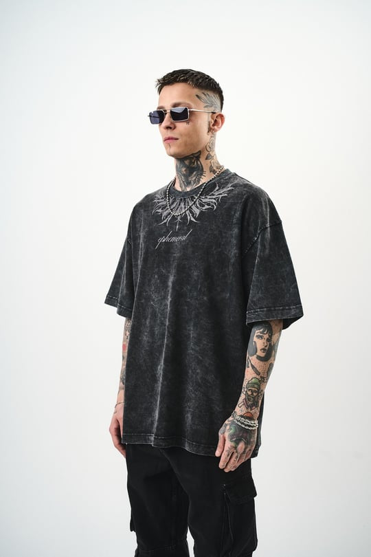 EPHEMERAL WASHED T-SHIRT(2 COLOR)