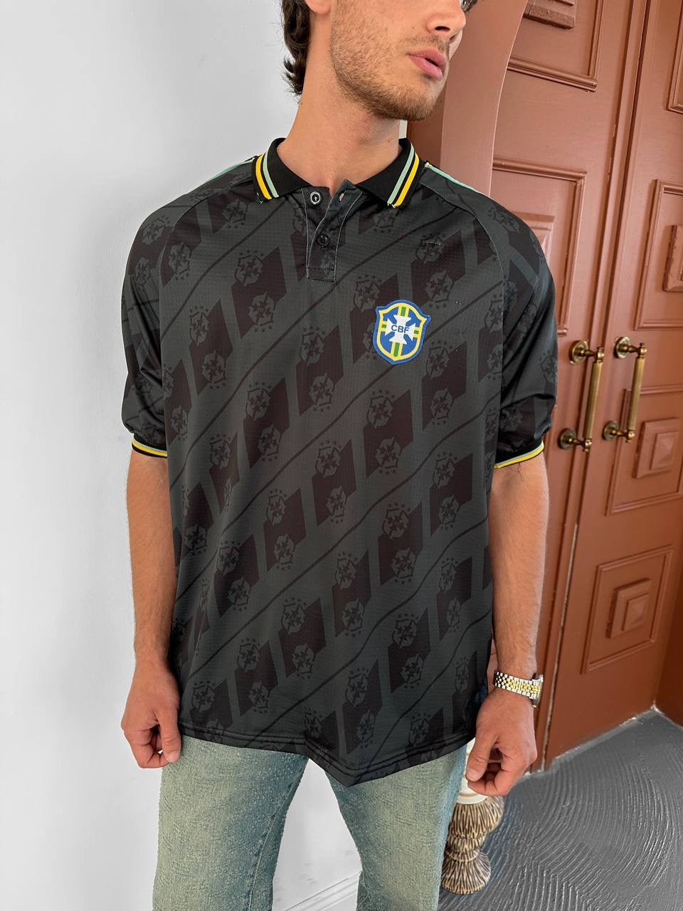 BRAZIL BLACK T-SHIRT