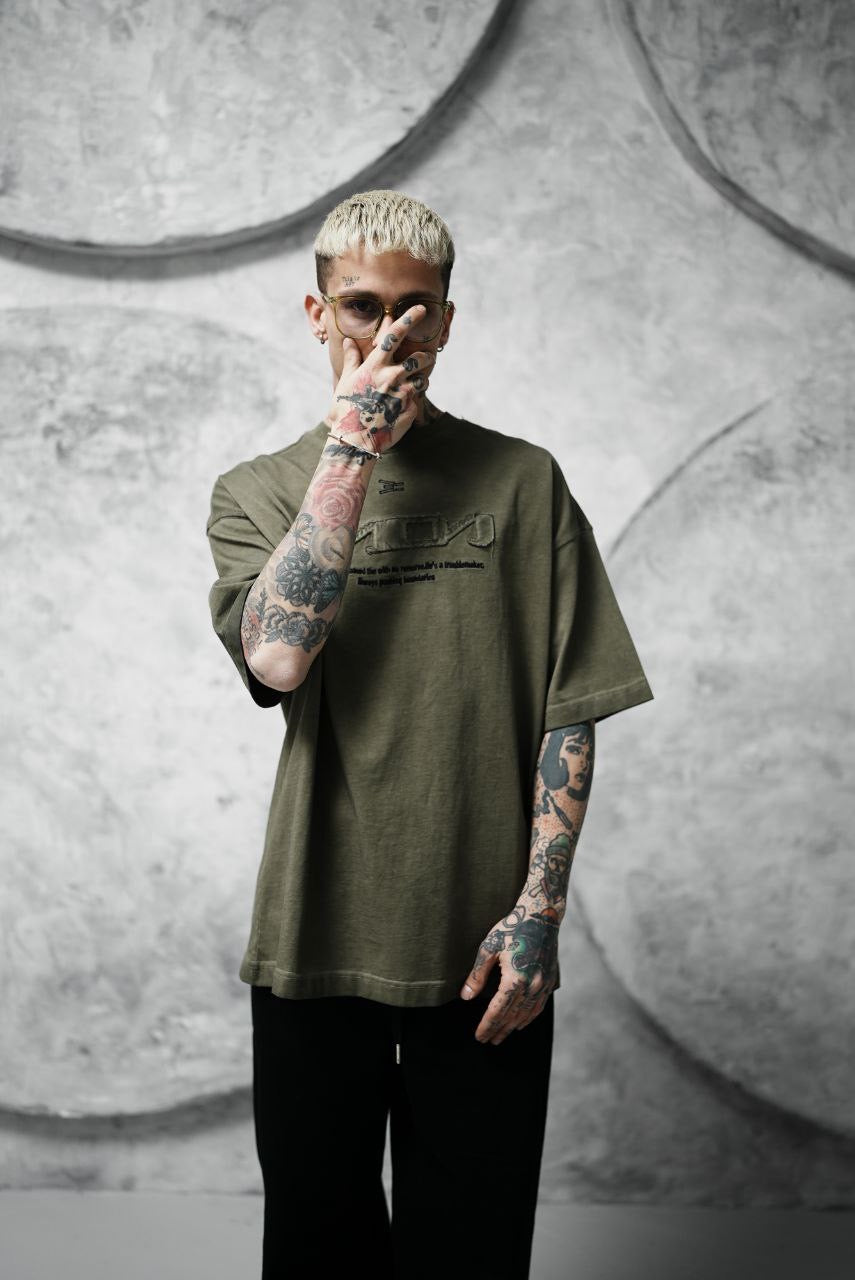 WASHED POLIZEI T-SHIRT