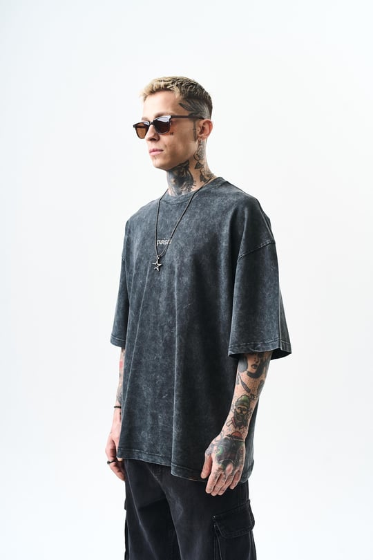 POISON STONEWASHED T-SHIRT (2 COLOR)
