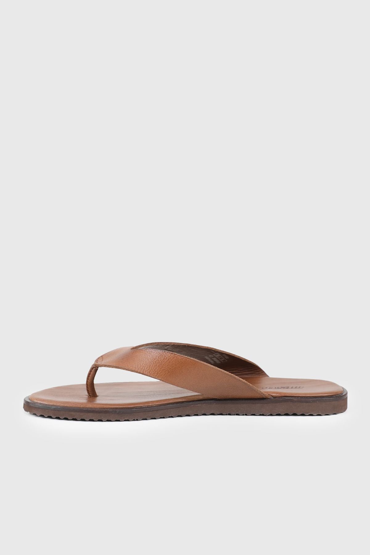 LEATHER STRAPPY SLIPPER