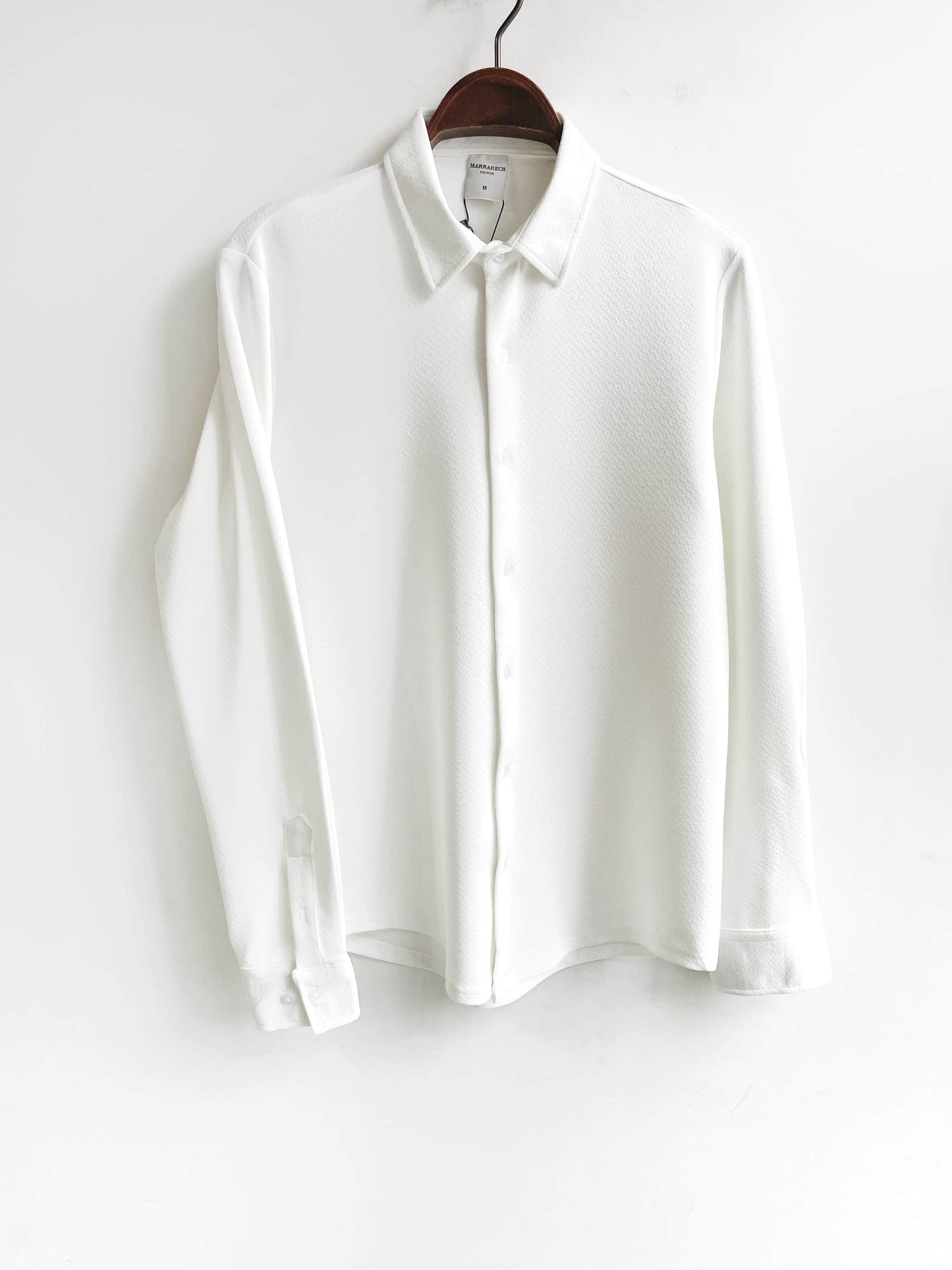 DETAIED LONG SLEEVE SHIRT (4 COLOR)
