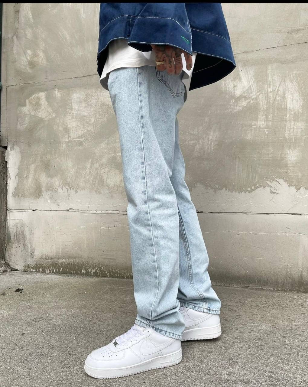 ICY COLOR STRAIGHT CUT JEAN