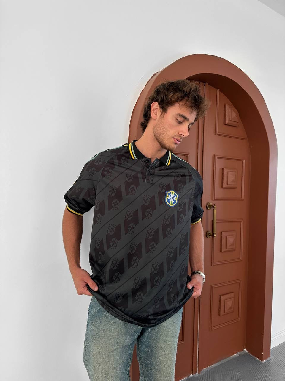 BRAZIL BLACK T-SHIRT