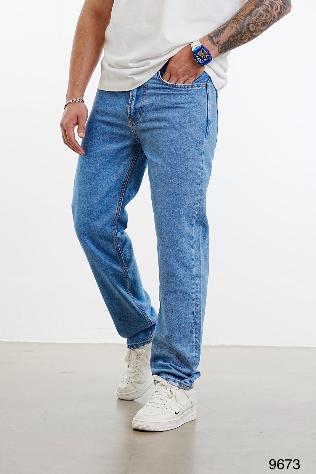 PREMIUM BLUE STRAIGHT CUT JEAN