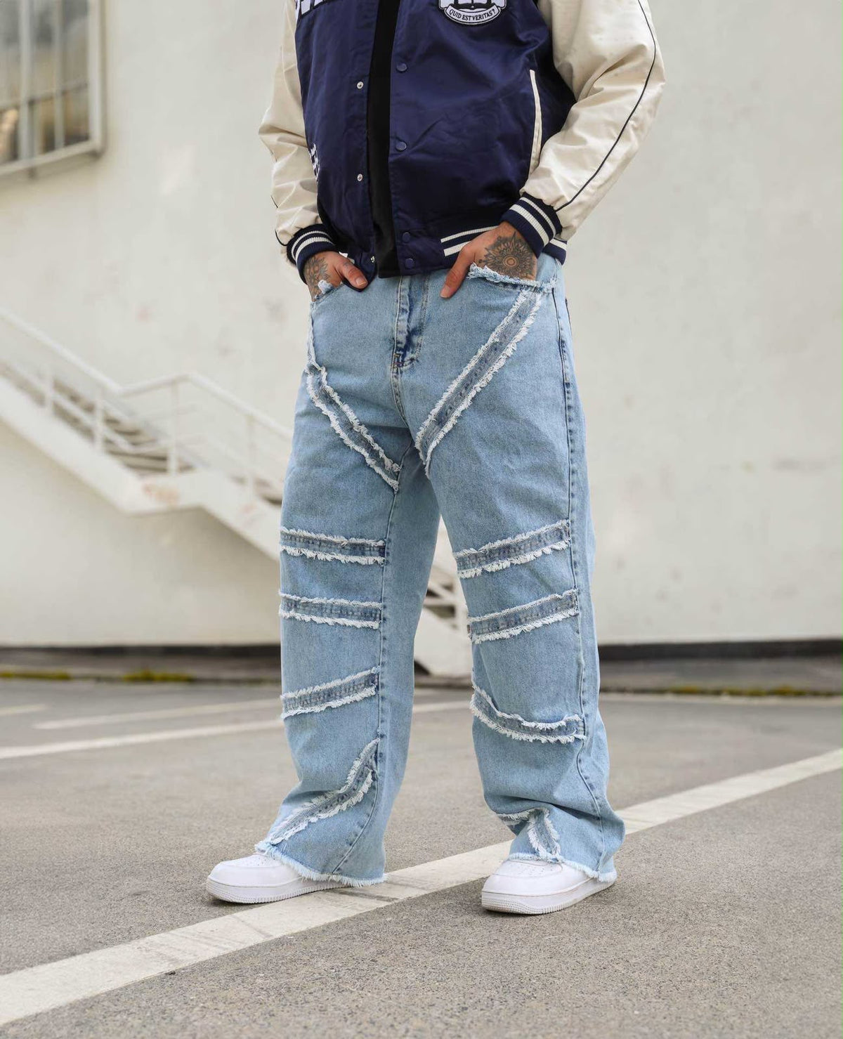 VIP BLUE PATCH JEAN