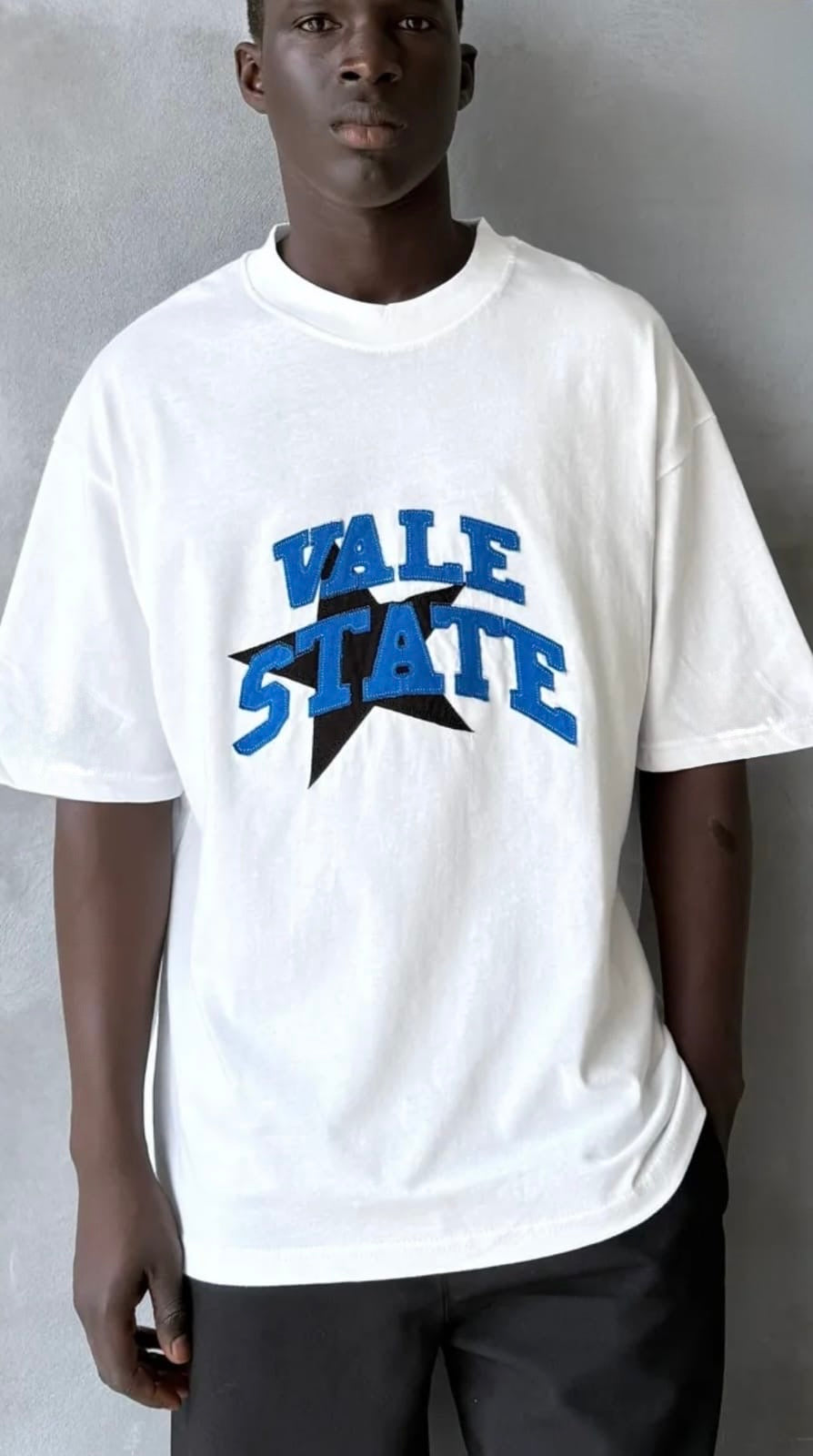 VALE STATE WHITE T-SHIRT