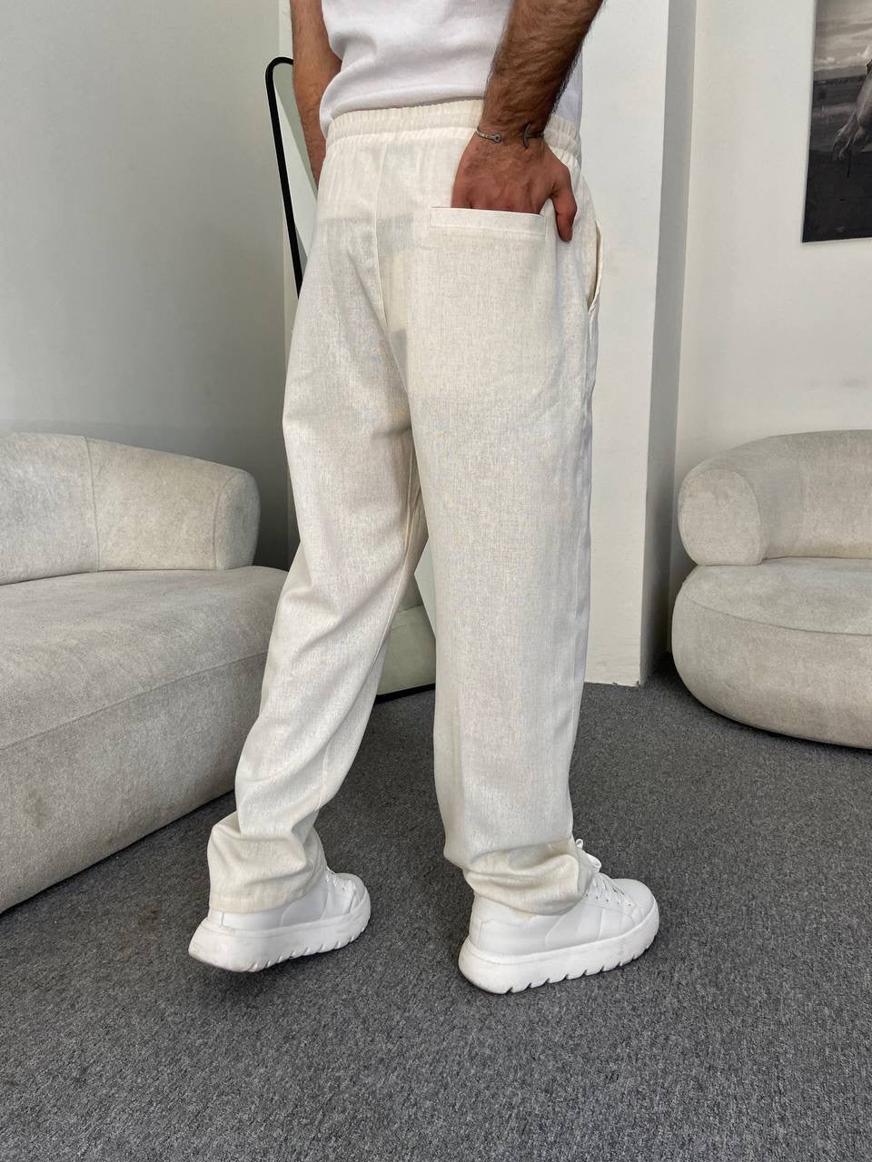 PREMIUM LINEN PANTS (7 COLOR)