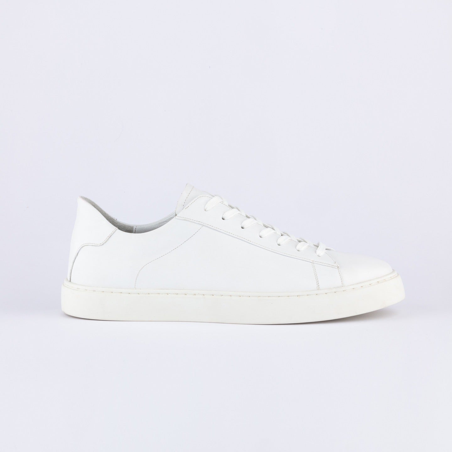 BASIC WHITE LEATHER SHOES