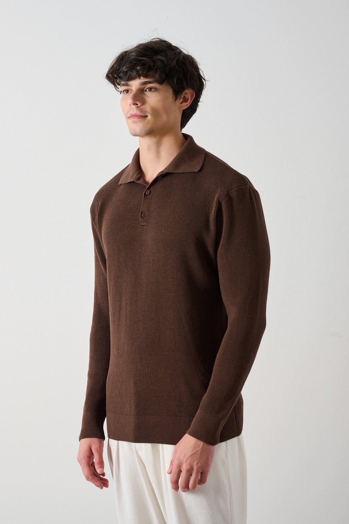 BUTTON UP SWEATER (4 COLOR)