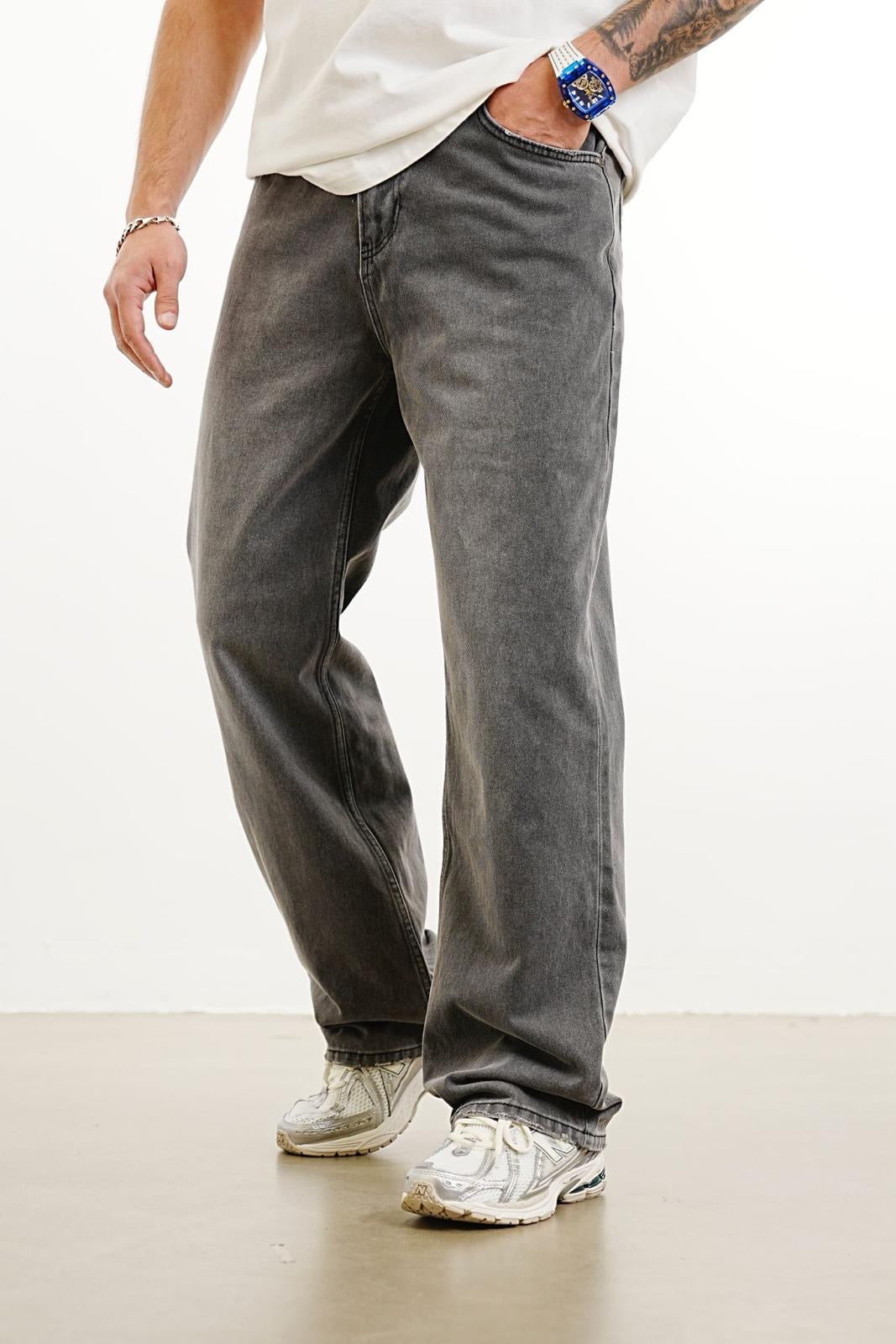 PREMIUM BAGGY FIT GRAY JEAN