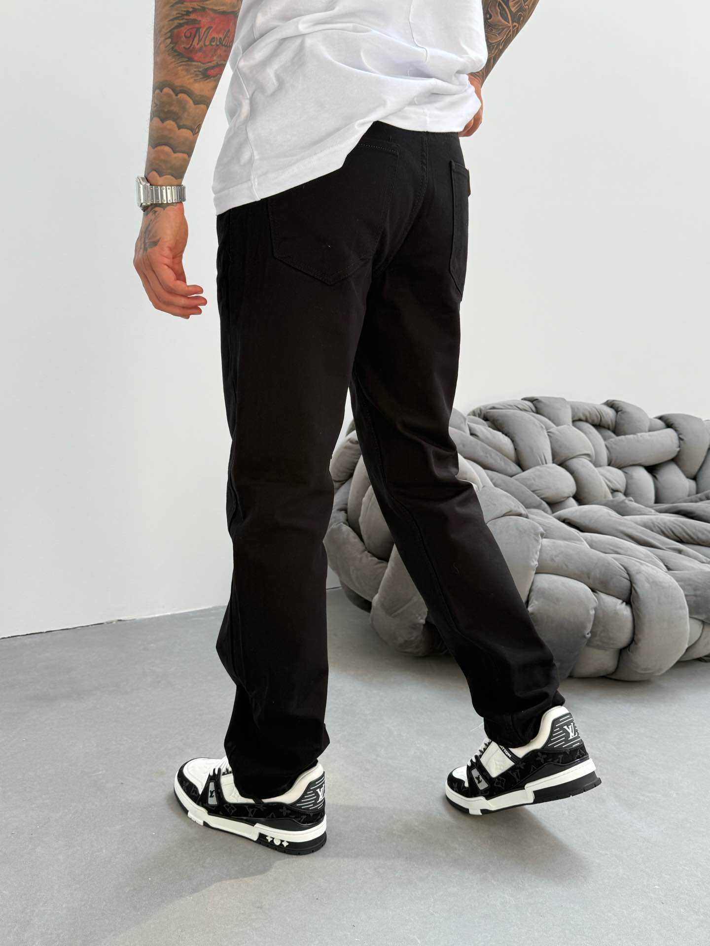 DARK BLACK BAGGY FIT JEAN