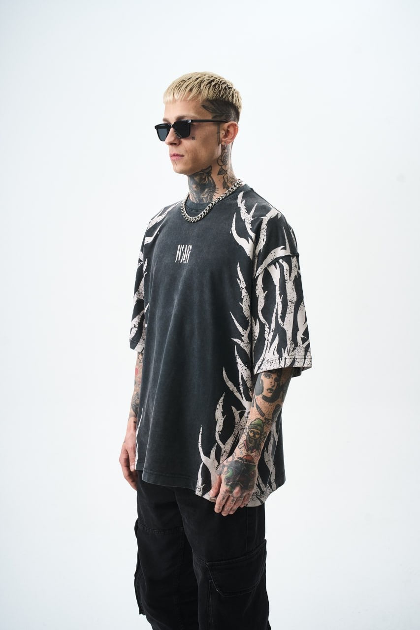 WAR STONEWASHED T-SHIRT (2 COLOR)