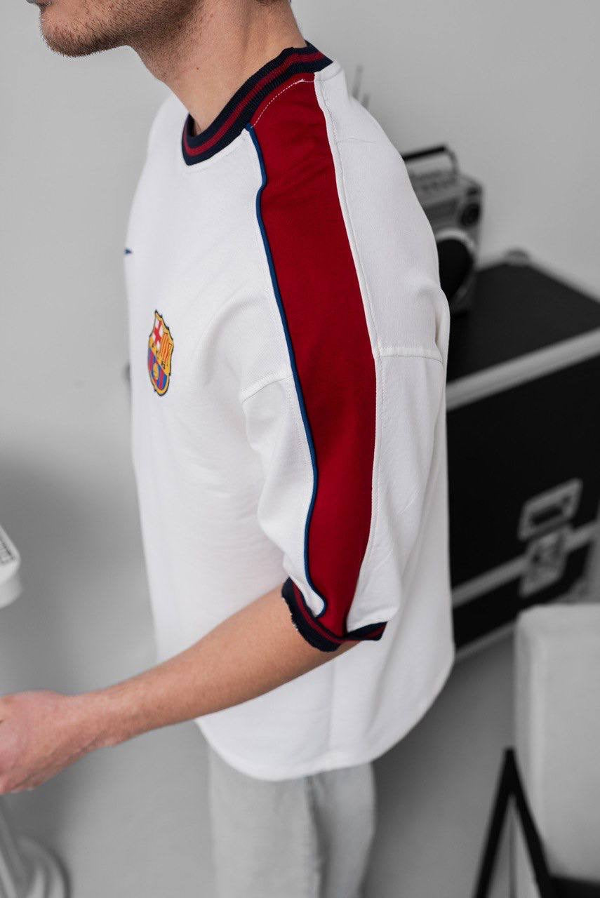 BARCA WHITE FANCY T-SHIRT