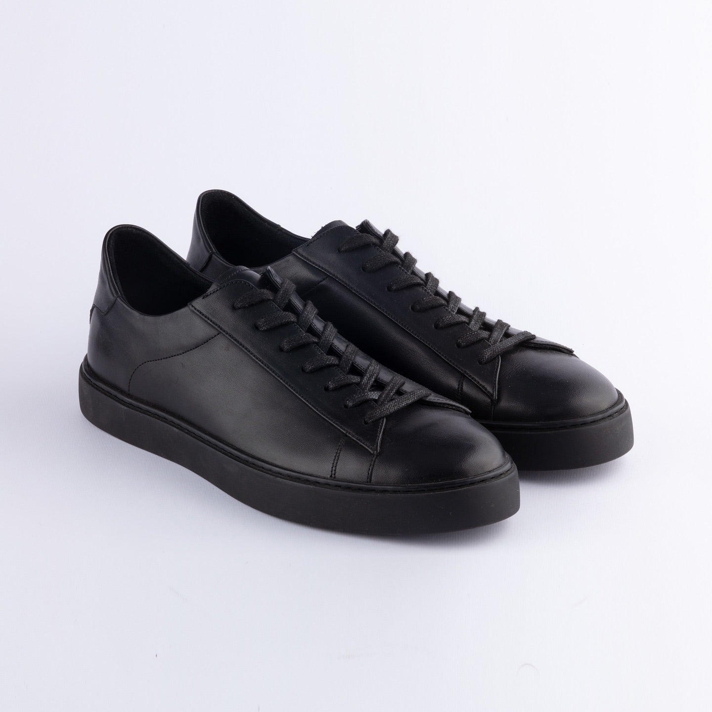 BASIC BLACK LEATHER SHOES