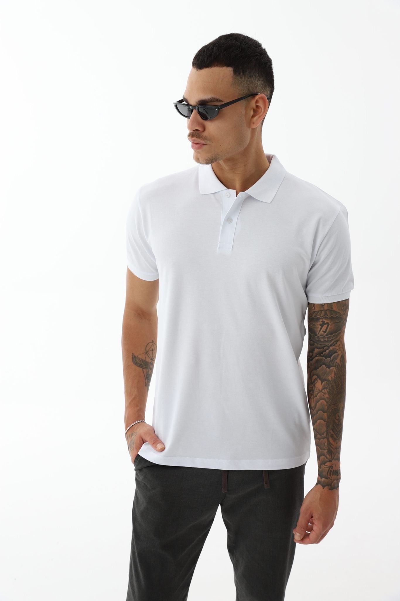 BASIC POLO T-SHIRT
