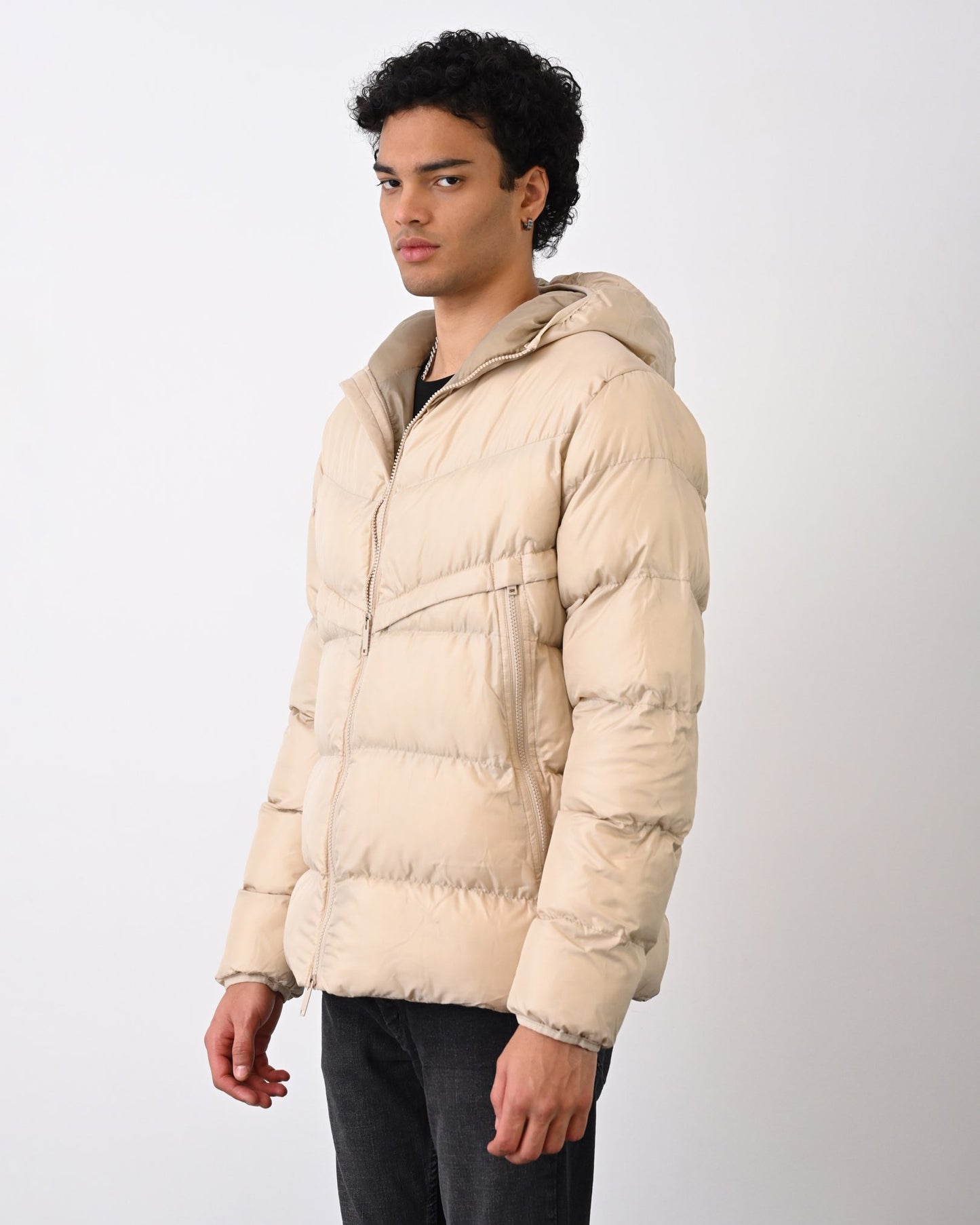 PREMIUM BAIGE PUFFER JACKET
