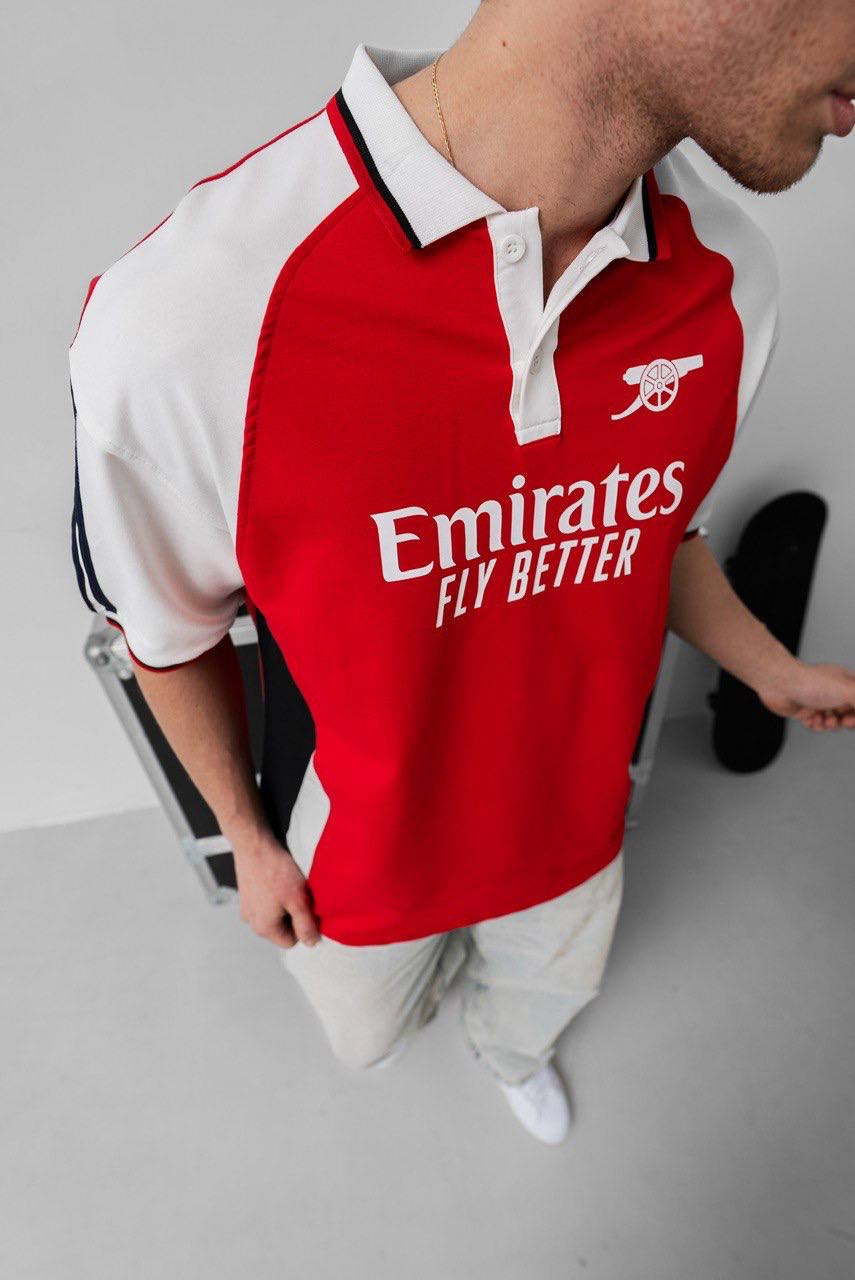 ARSENAL FANCY POLO T-SHIRT