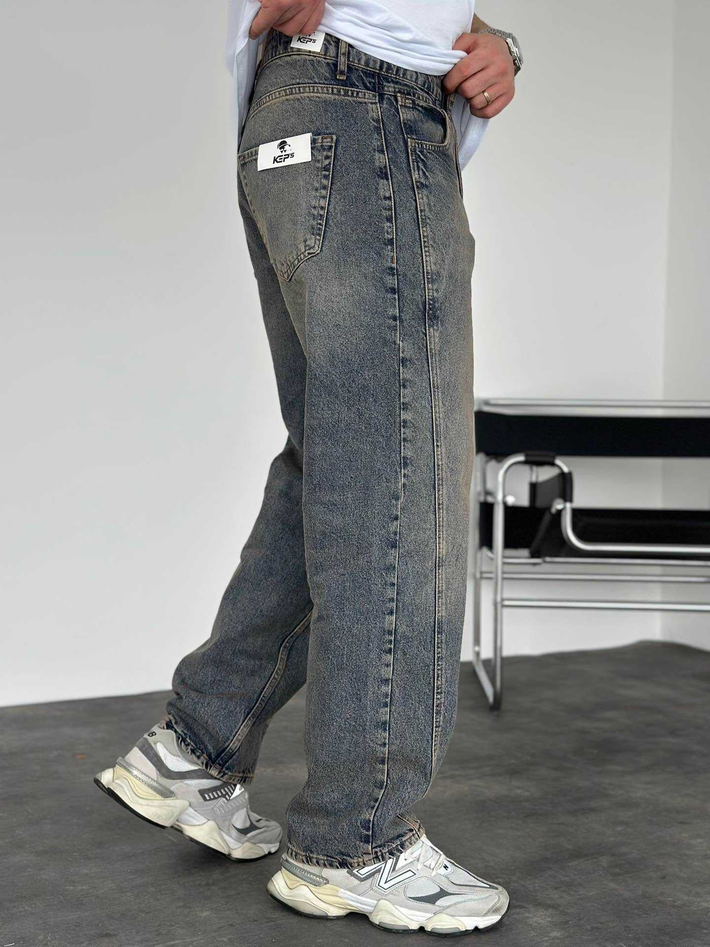 VIP DIRTY WASHED BLUE JEAN