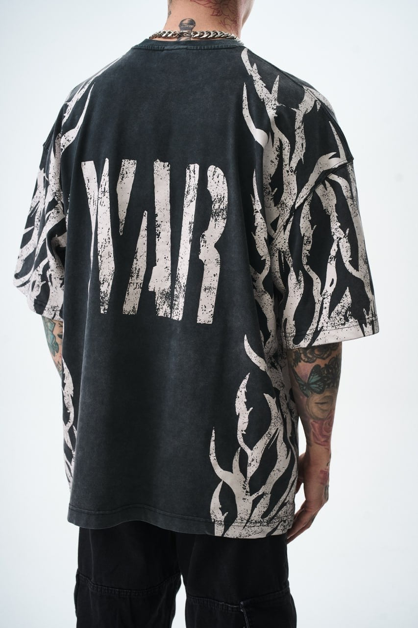 WAR STONEWASHED T-SHIRT (2 COLOR)