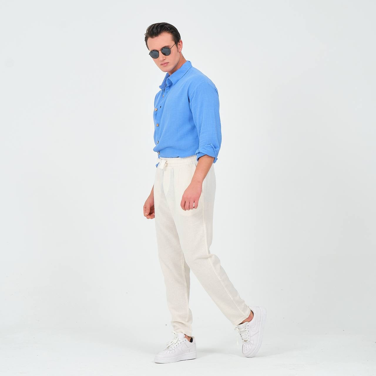 LINEN LONG SLEEVE SHIRT