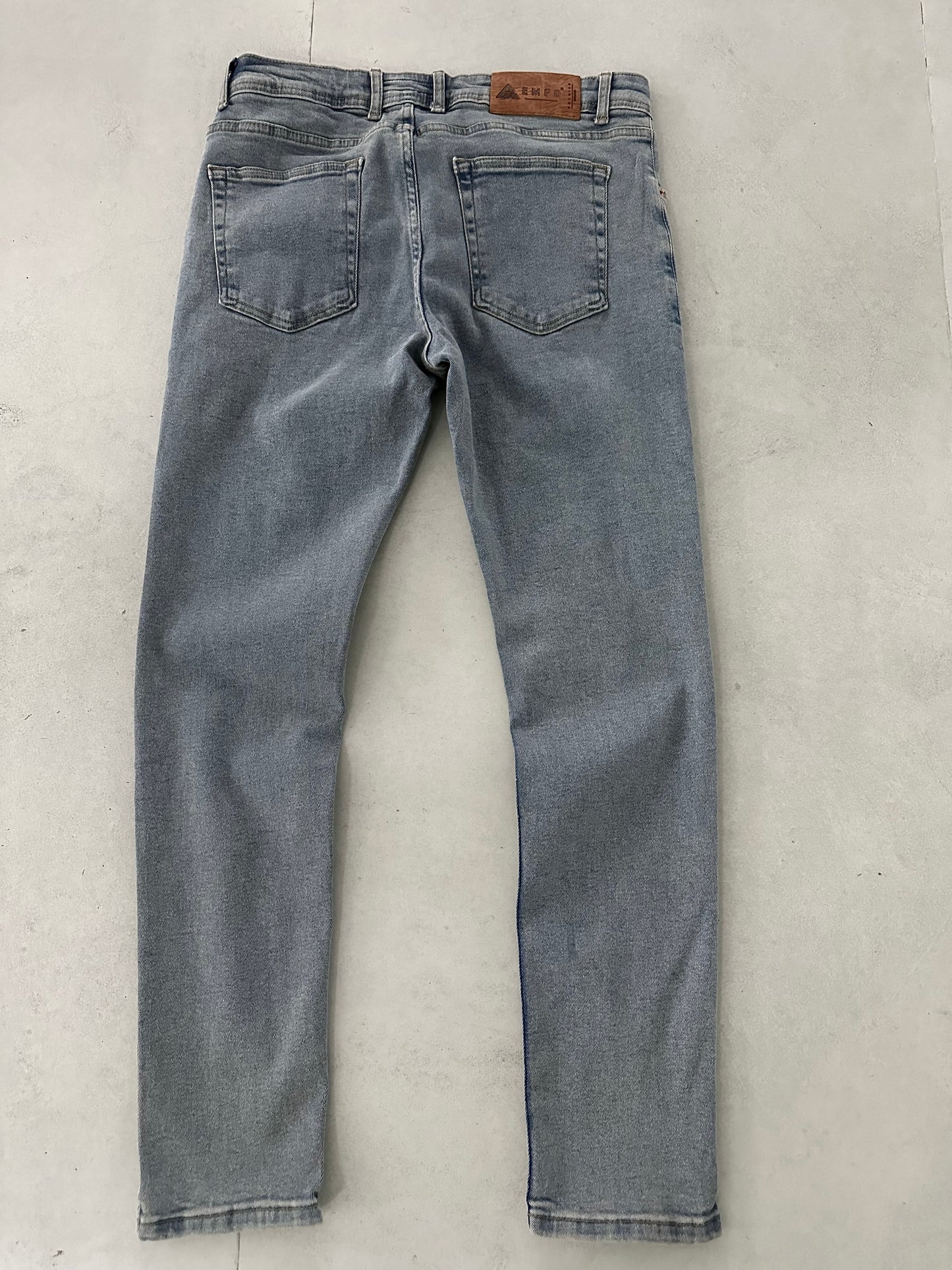 NORMAL STONEWASHED BLUE JEAN