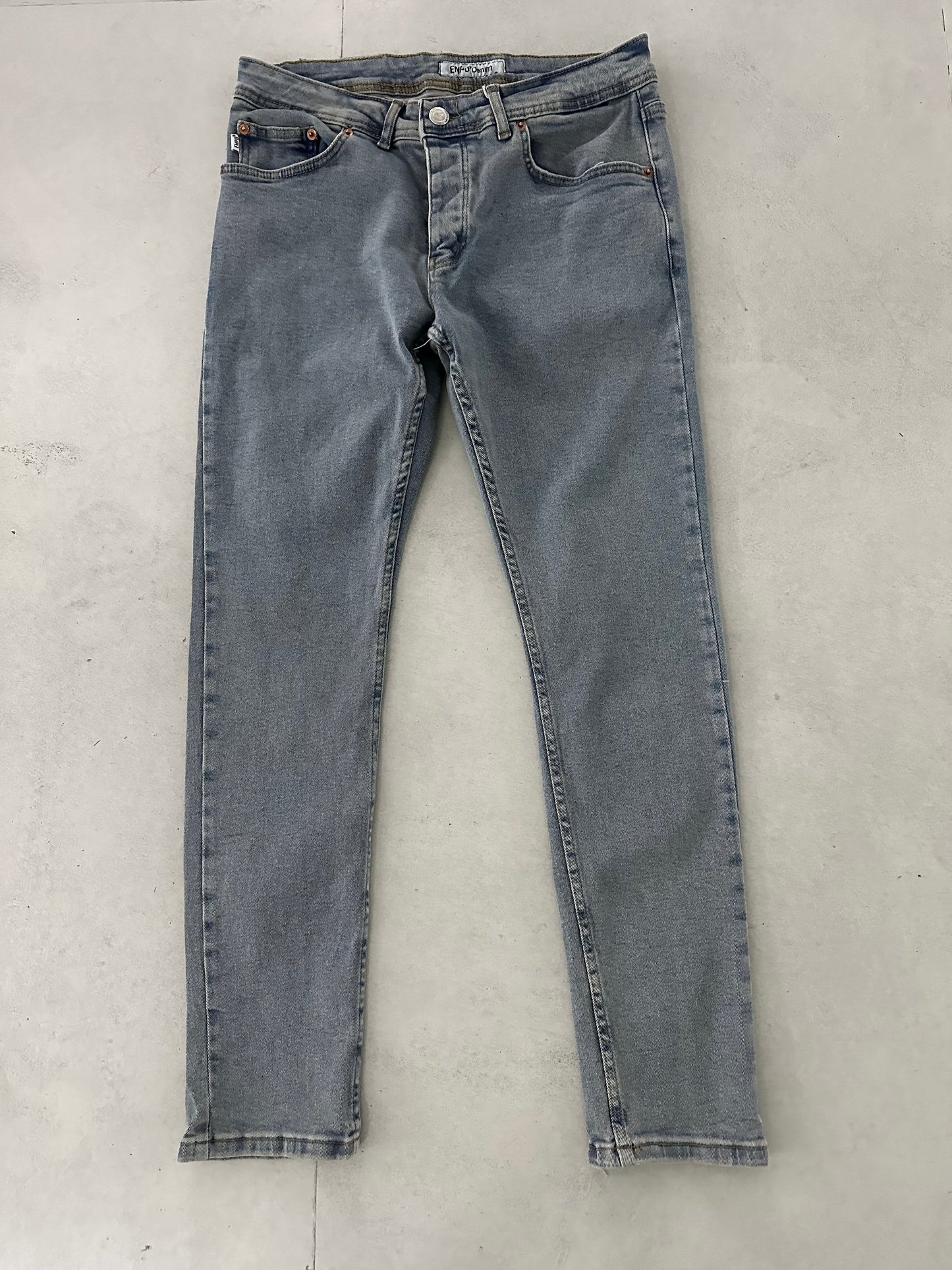 NORMAL STONEWASHED BLUE JEAN