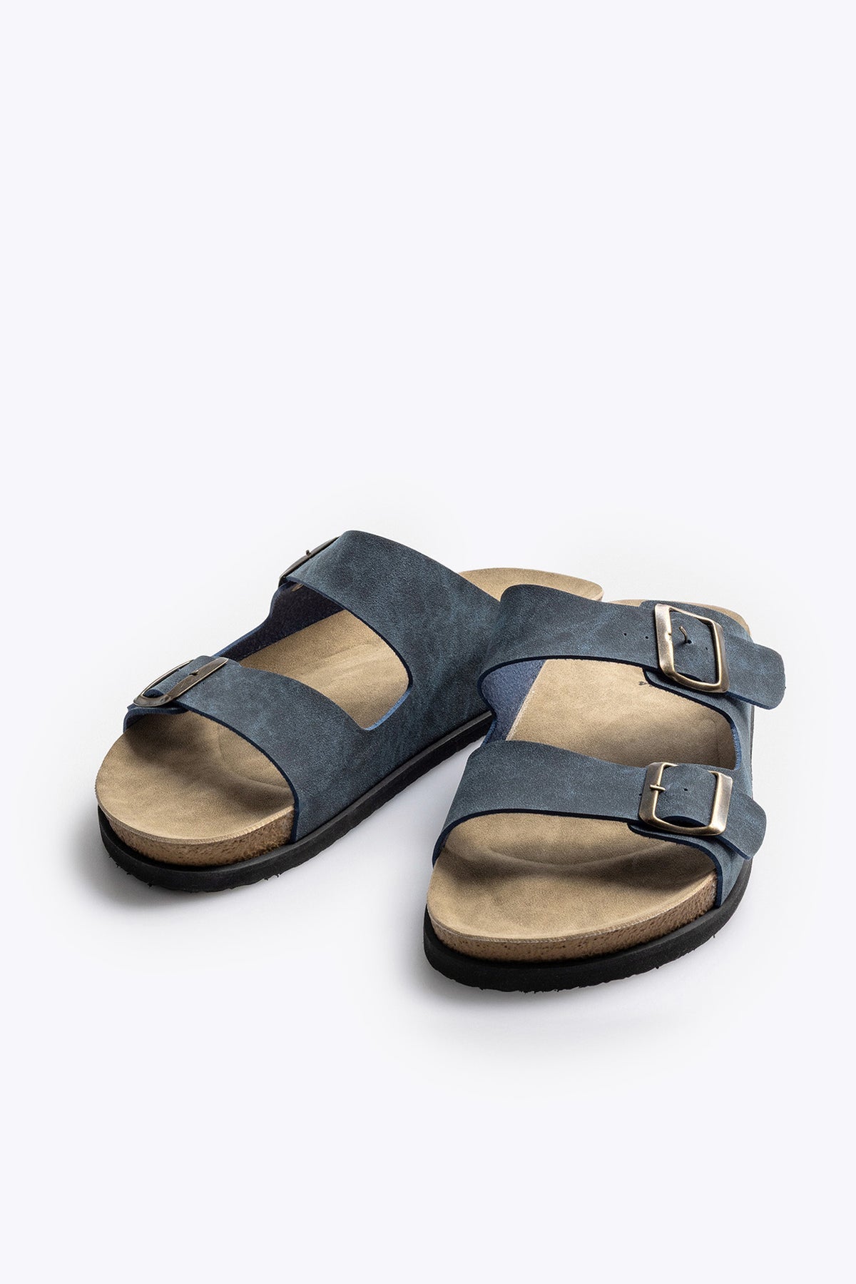 DOUBLE BAND INDIGO SANDAL