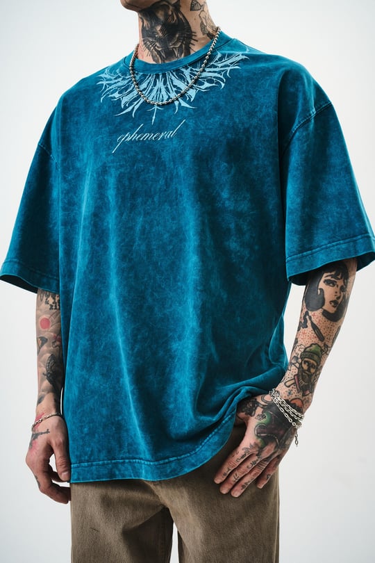 EPHEMERAL WASHED T-SHIRT(2 COLOR)