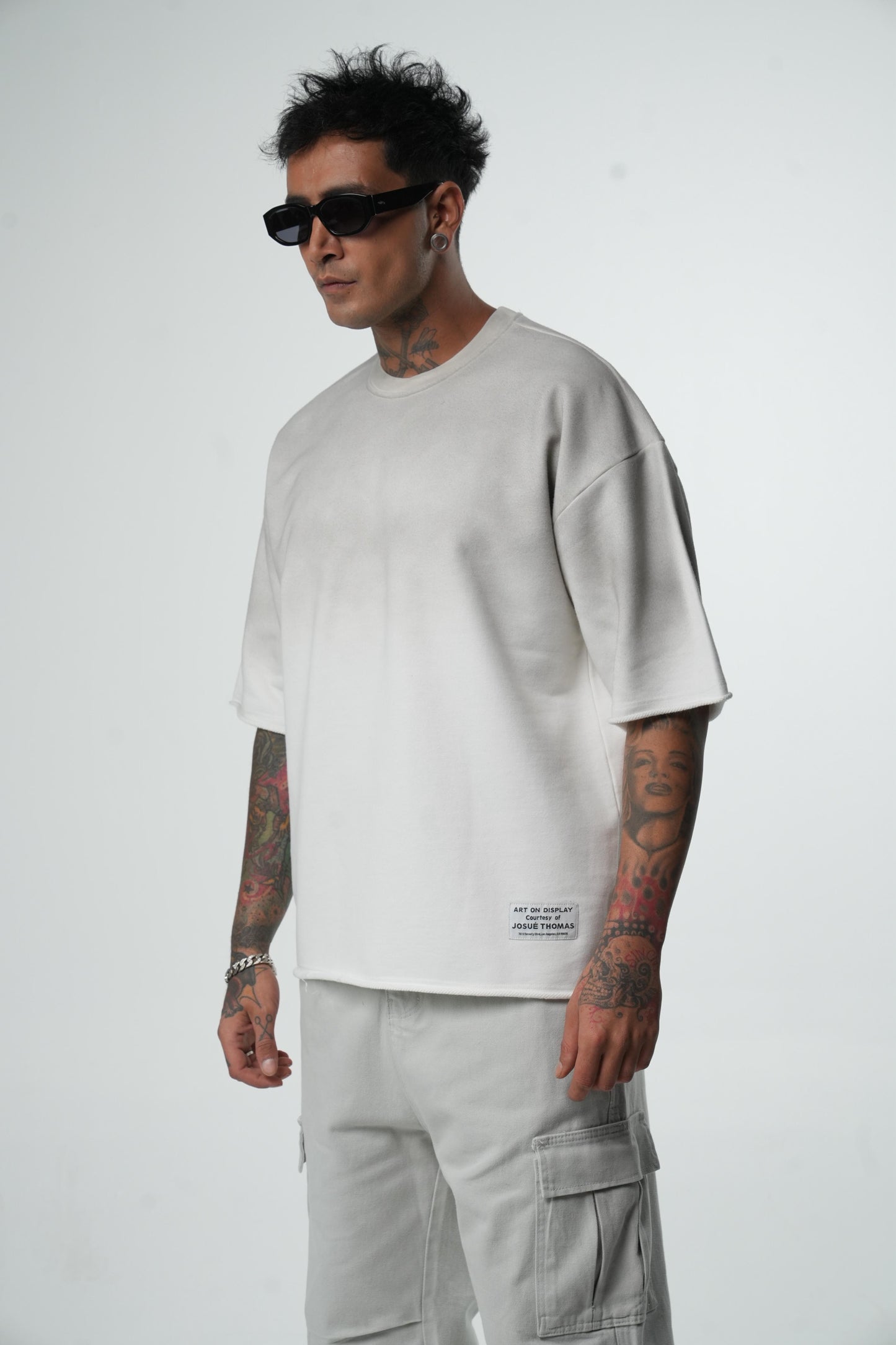 WHITE WASHED VIP T-SHIRT