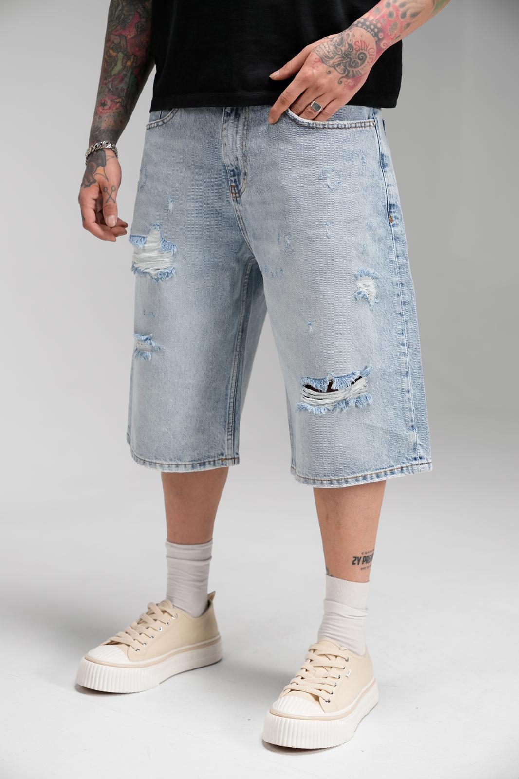 ICY RIPPED JORT