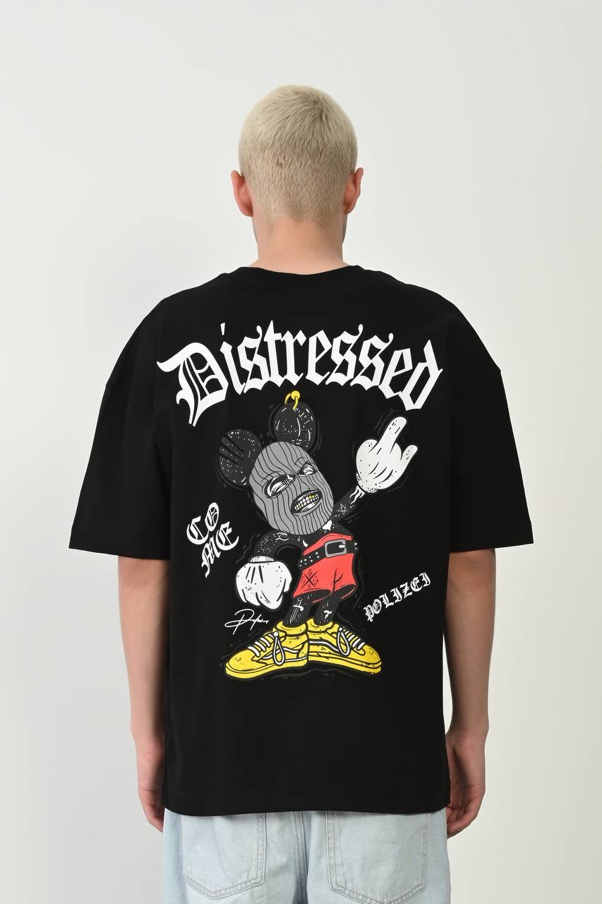 DISTRESSED T-SHIRT (2 COLOR)