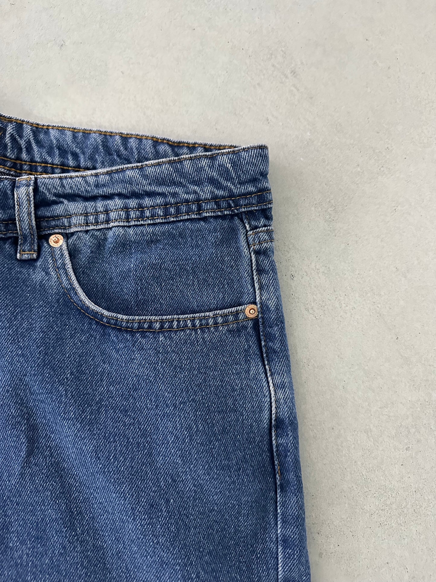 BLUE BOYFRIEND STYLE JEAN