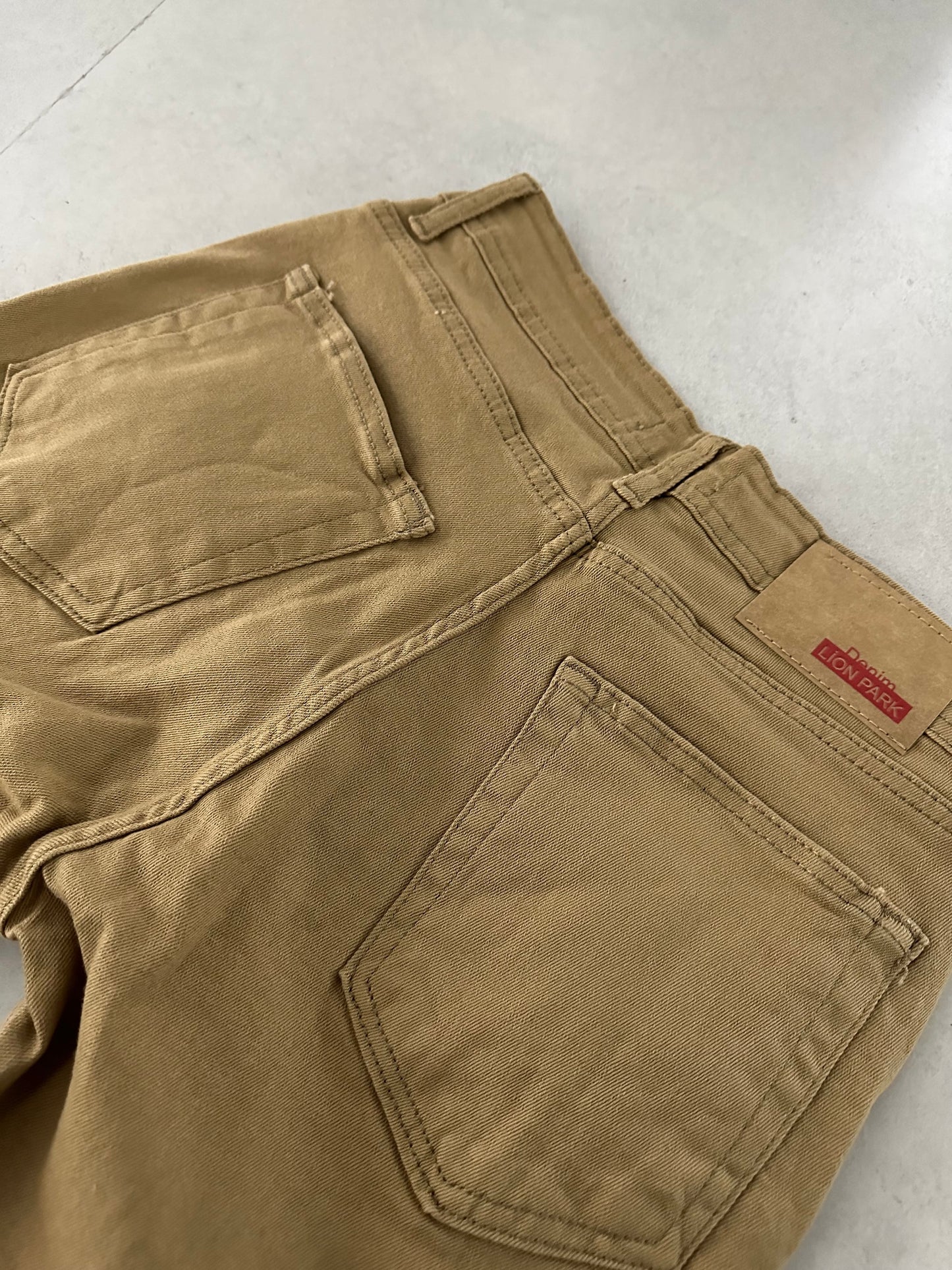 MUSTARD COLOR FIT JEAN